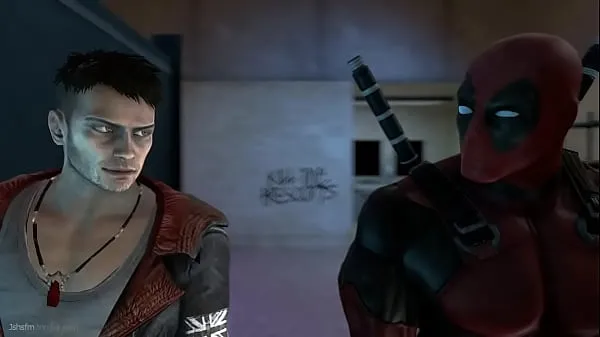 Nuevos Deadpool y DmcDante Gay clips cálidos