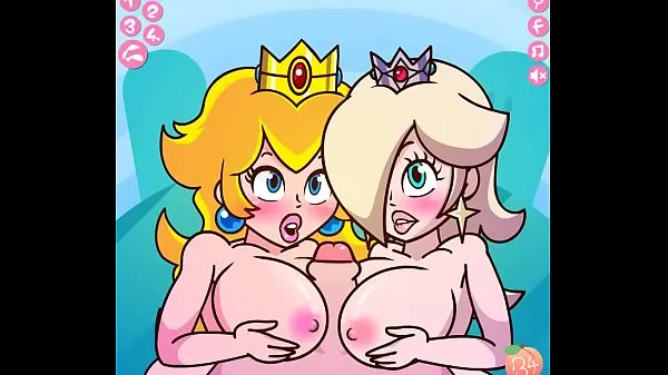 Frische Princess Peach and Rosalina Titjob warme Clips