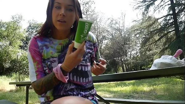 Fresh DP with toys asshole and pussy outdoors felicity feline warm Clips