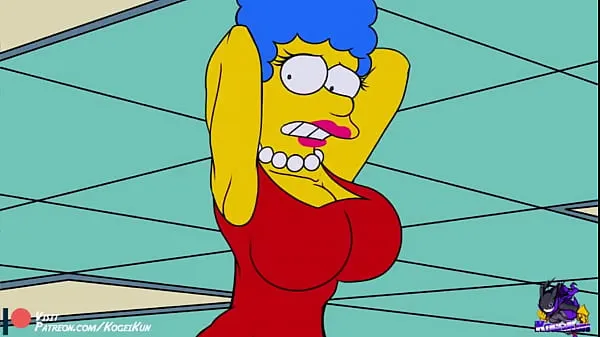 Nouveaux Marge Simpson seins extraits chauds