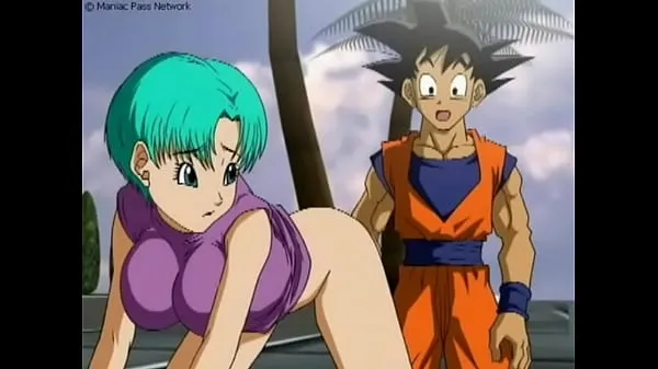 Freschi Dragon Ball Z - Goku cazzo Bulma / Goku forem do com a Bulmaclip caldi