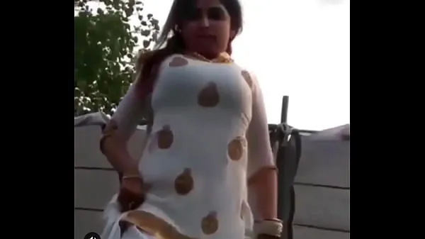 Friske Punjabi Girl Dancing varme klipp