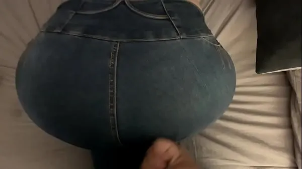 Fresh I cum in my wife's pants with a tremendous ass warm Clips