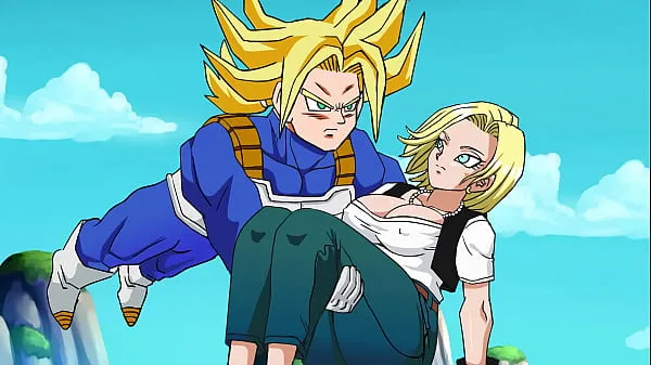 Fresh Android 18 fucked by Trunks warm Clips