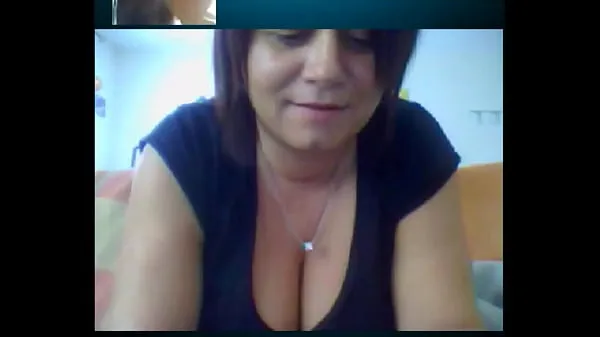 Italian Mature Woman on Skype Klip hangat yang segar