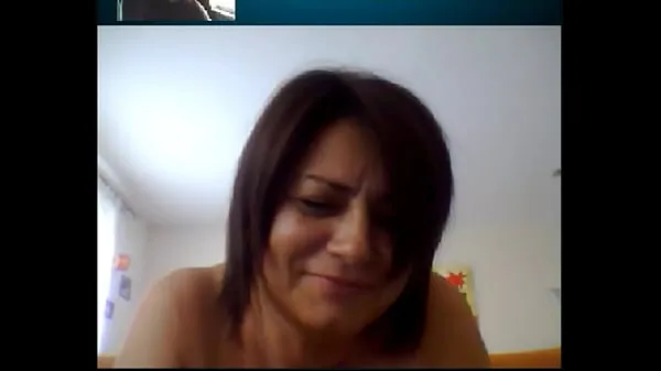 Italian Mature Woman on Skype 2 Klip hangat yang segar