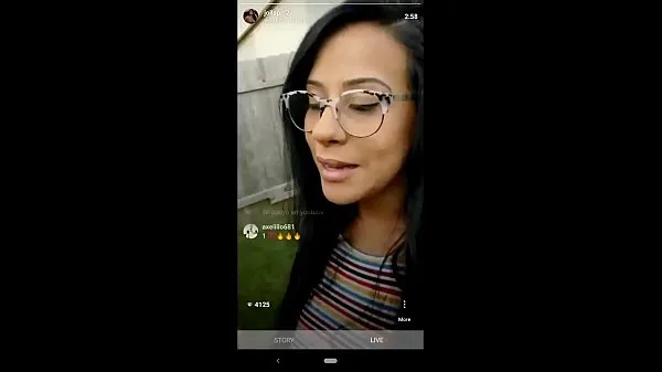 Fresh Husband surpirses IG influencer wife while she's live. Cums on her face warm Clips