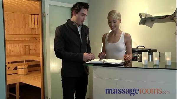 Čerstvé Massage Rooms Uma rims guy before squirting and pleasuring another teplé klipy