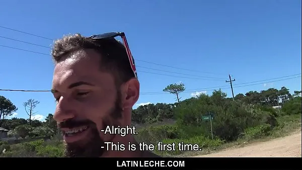 Frische LatinLeche - Brace-Faced Stud lässt sein Arschloch von einem heterosexuellen Fremden hämmern warme Clips