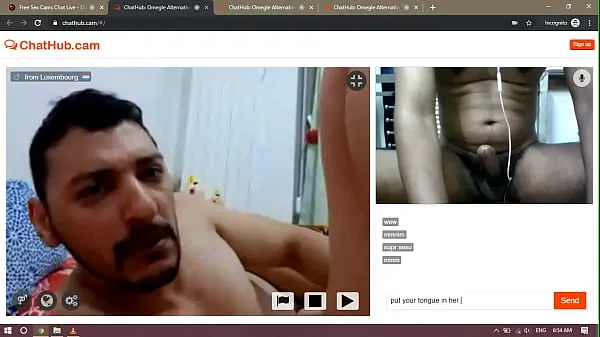 Friss Man eats pussy on webcam meleg klipek