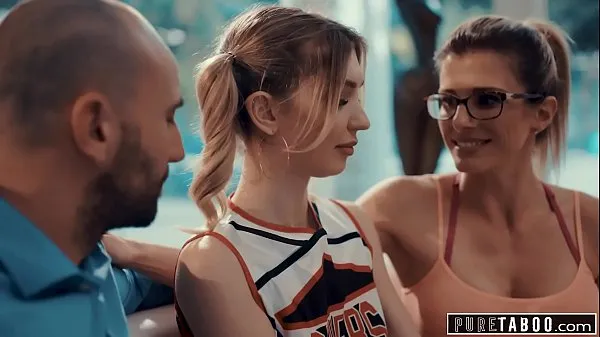 Čerstvé PURE TABOO Cheerleader c. Into Sex with Coach & Her Husband teplé klipy