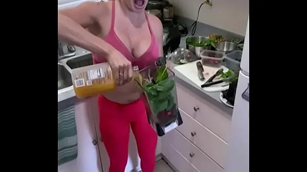 Sperm Is The Secret Ingredient To Her Smoothies Clip ấm áp mới mẻ