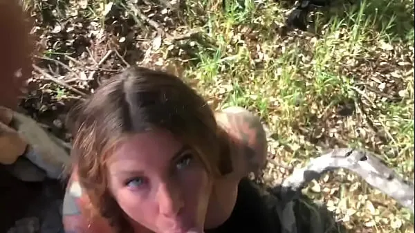 Awesome outdoor blowjob and cumshotمقاطع دافئة جديدة