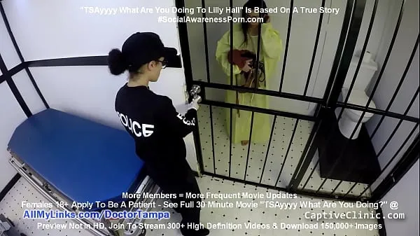 TSAyyyy What Are You Doing To Lilly Hall" As TSA Agent Lilith Rose Strip Searches Lilly Hall Before Taking Her For Cavity Search By Doctor Tampa .com Clip ấm áp mới mẻ