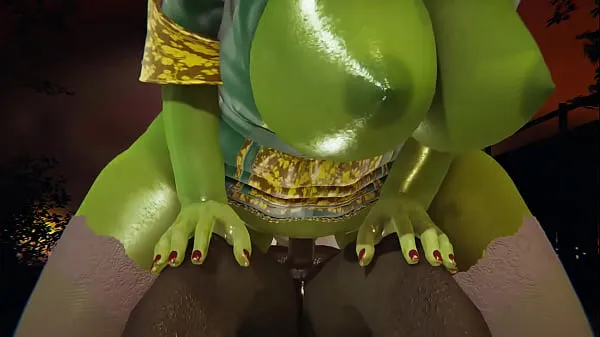 Nuevos Thicc Fiona de Shrek - Paja, cubana y creampie - Animación 3D clips cálidos