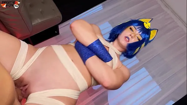 Cosplay Ankha meme 18 real porn version by SweetieFox Klip hangat yang segar