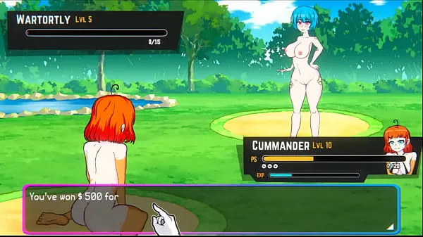 Oppaimon [Pokemon parody game] Ep.5 small tits naked girl sex fight for training Klip hangat yang segar