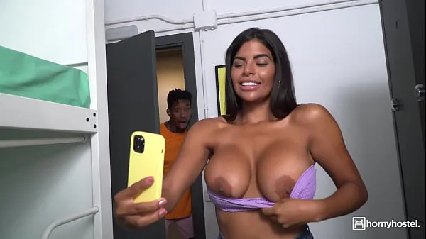 Friss HORNYHOSTEL - (Sheila Ortega, Jesus Reyes) - Huge Tits Venezuela Babe Caught Naked By A Big Black Cock Preview Video meleg klipek