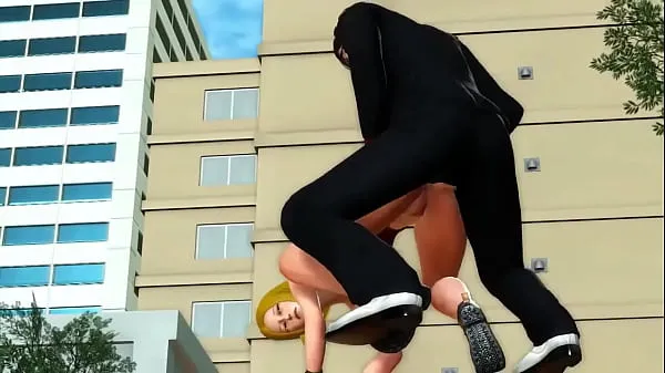 Blue Mary kof cosplay having sex with a man in a hot hentai videoمقاطع دافئة جديدة