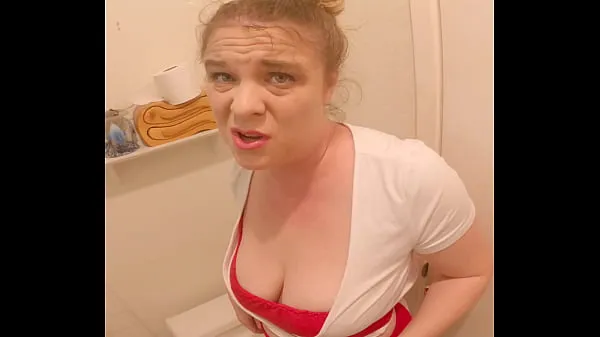 cheerleader stepsister catches stepbrother masturbating and fucks him in the bathroom Klip hangat yang segar