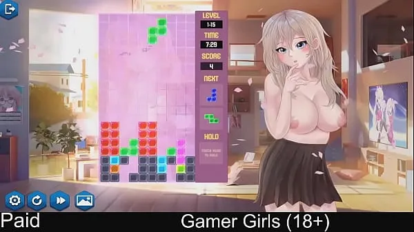 คลิปอบอุ่น Gamer Girls (18 ) part4 (Steam game) tetris สดใหม่