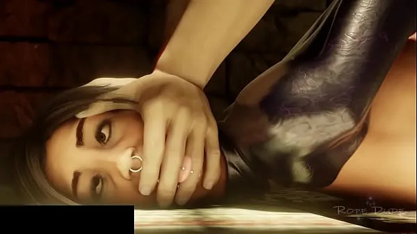 Friske RopeDude Lara's BDSM varme klip