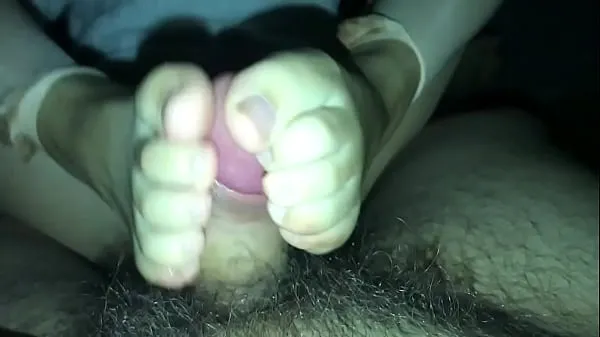 Čerstvé Chinese footjob cum on feet teplé klipy