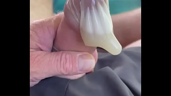 Friss filling a condom with my precum meleg klipek