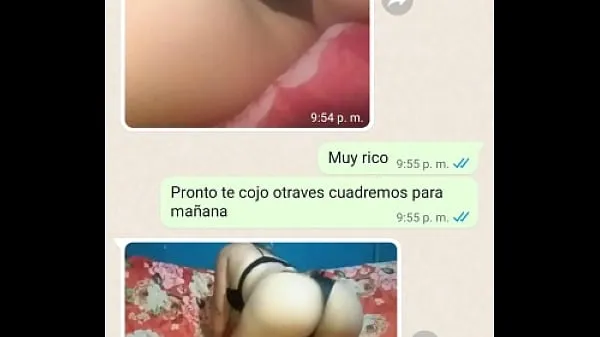 Fresh WhatsApp video with my neighbor warm Clips