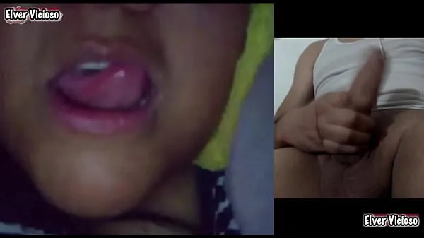ताज़ा My boss's wife wanted me to give her classes on a video call and she came out and we masturbated together गर्म क्लिप्स