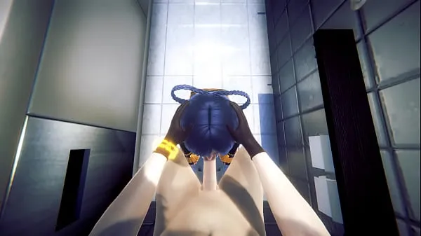 Fresh Genshin Impact Hentai - Xialing BDSM in toilet warm Clips