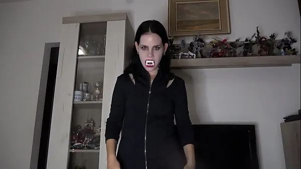 Halloween Horror Porn Movie - Vampire Anna and Oral Creampie Orgy with 3 Guys Klip hangat yang segar