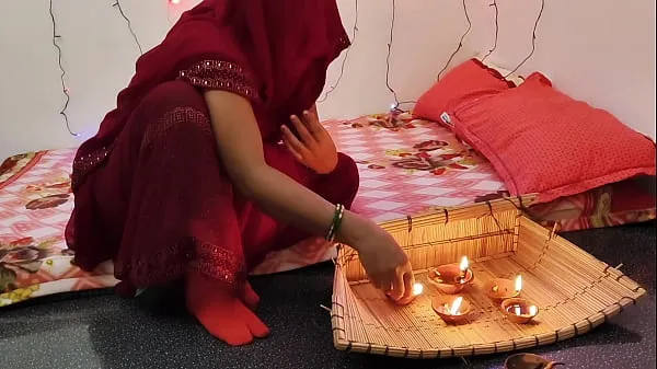 Fresh Dipawali special day fucking with boyfriend bhabhi Indian village beautiful really hot Sex warm Clips