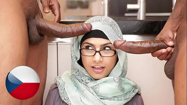 Frische MIA KHALIFA - Interrassischer Sex mit einem traurigen arabischen Mädchen und gut ausgestatteten Afroamerikanern warme Clips