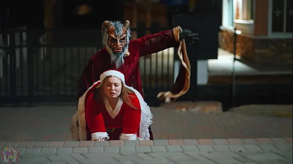 Friske Krampus " A Whoreful Christmas" Featuring Mia Dior varme klipp