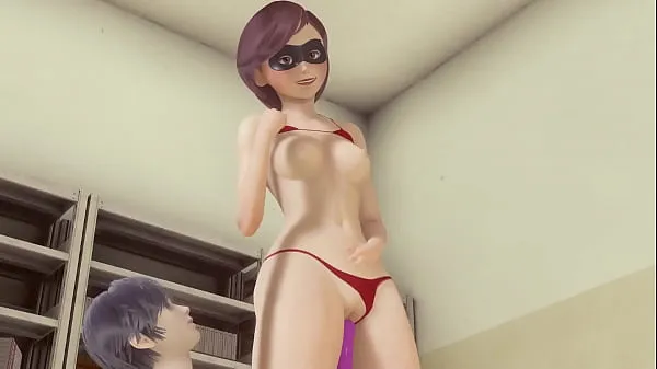 Verse 3d porn animation Helen Parr (The Incredibles) pussy carries and analingus until she cums warme clips