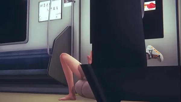 Fresh Yaoi Femboy - Sex with a Futanari in subway pt.2 warm Clips