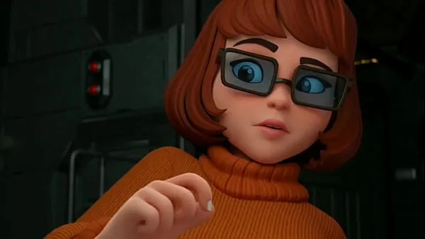 Φρέσκα Velma Scooby Doo ζεστά κλιπ