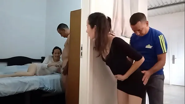 Fresh I see the cuckold fucking in my room while his friend fucks my ass warm Clips