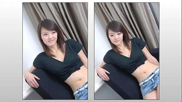 Čerstvé Chinese Cute girl Series 1 teplé klipy