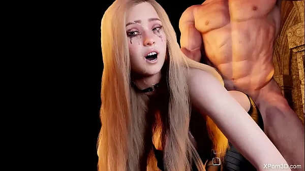 Friske 3D Porn Blonde Teen fucking anal sex Teaser varme klip