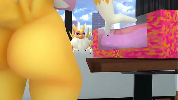 Fresh Renamon eating femboy strapon warm Clips