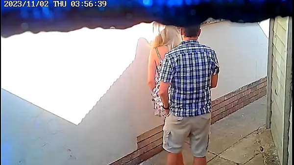 Daring couple caught fucking in public on cctv cameraمقاطع دافئة جديدة