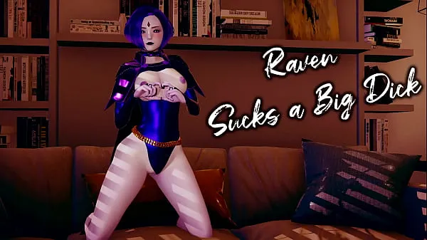 Φρέσκα Raven sucks a big dick l 3d uncensored hentai ζεστά κλιπ