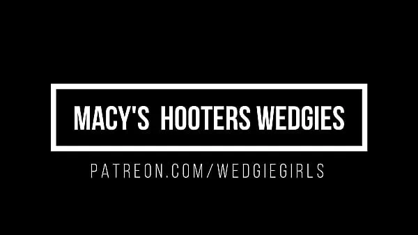 Macy Hooters Wedgies Klip hangat segar